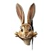 MAKTEM Peeking Bunny Decal for Car with 3D Anime Cute Animal for Car Sticker Decals Funny Peeking Little Rabbit Self Adhesive for Bumper Window Auto Panel Rabbit - Image 2