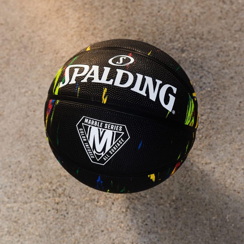 SPALDING Outdoor Rubber Basketballs | Performance Rubber Cover Designed for Outdoor Play | Multiple Sizes & Colors - Image 5