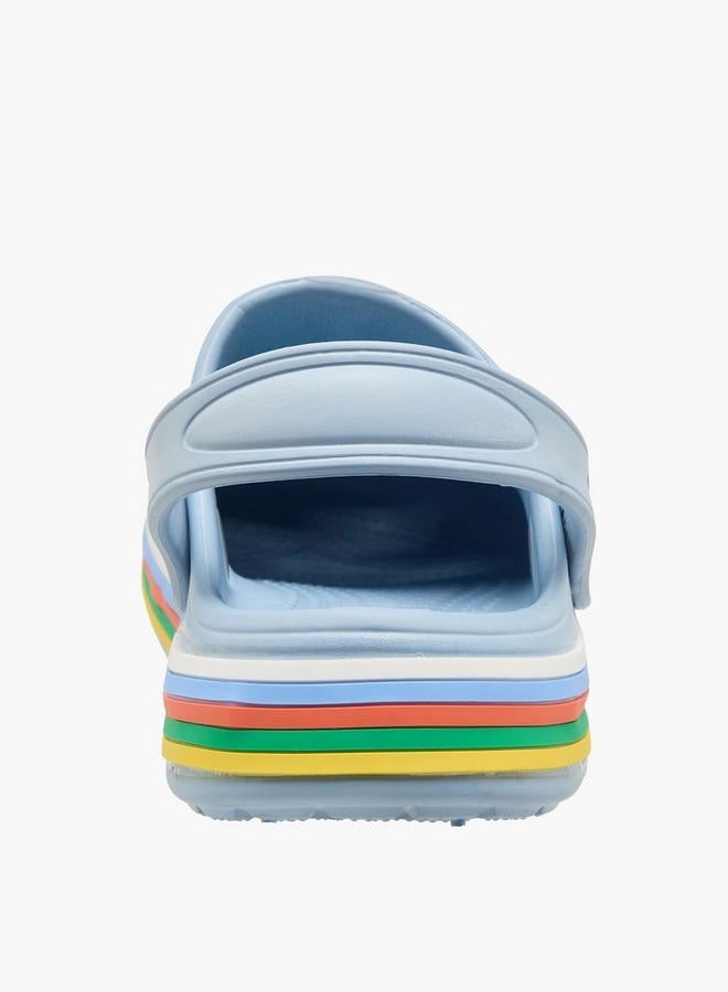 Aqua Boys Backstrap Jibbitz Accent Clogs - Image 5