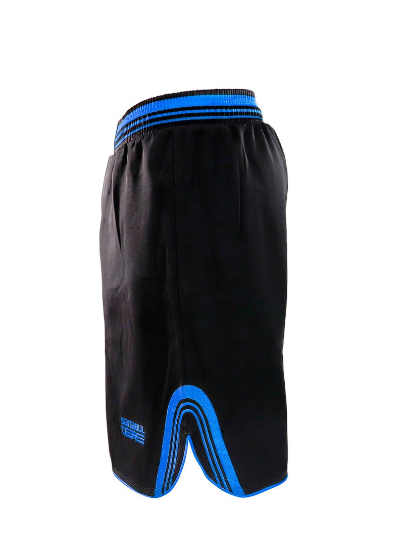 سنابول شورت Sanabul Core MMA – أسود، مقاس X-Large، للملاكمة والجيو جيتسو والمصارعة للرجال - Image 3
