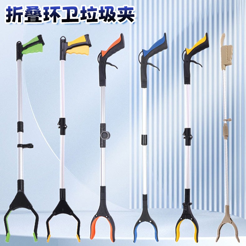 Folding Garbage Clip Fetcher Sanitation Garbage Picking Pliers Fetcher Picker Fetcher Fetcher Manufacturer - Image 3