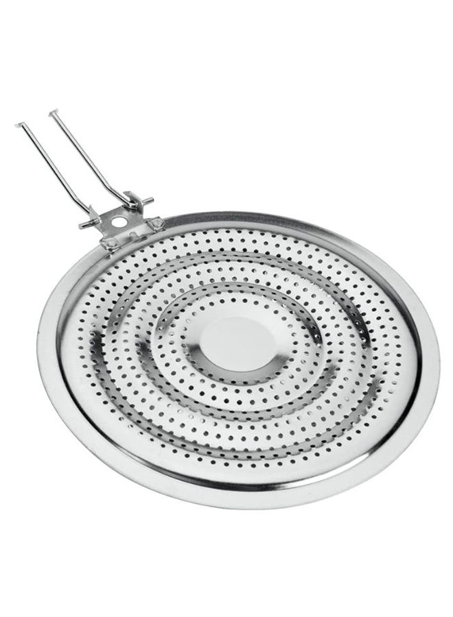 Heat Diffuser Simmer Ring Plate Silver 21cm - Image 1
