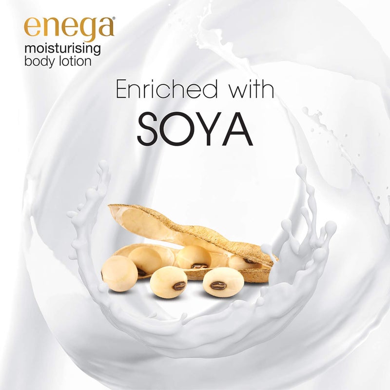 Enega Soya Softness Moisturizing Body Lotion Pack Of 3 (100 ML,300 ML,500 ML) - Image 3