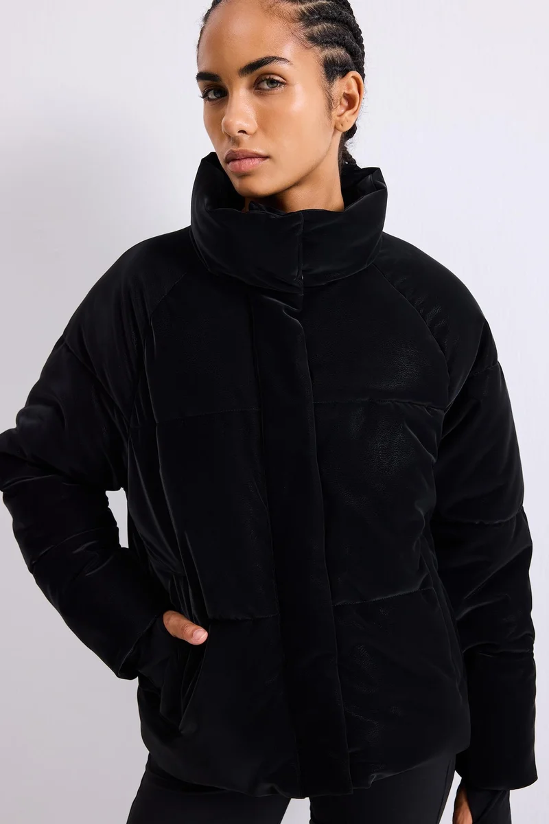 Regular Fit Faux Leather Jacket
