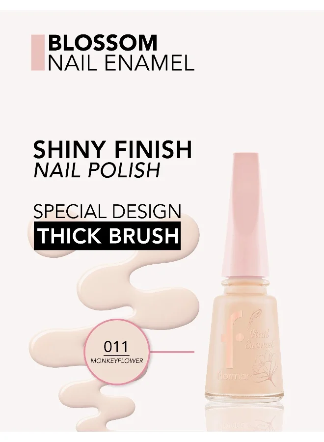 flormar Blossom Nail Enamel 011 Mnkyflower 011 Mnkyflower