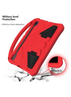 General Samsung Galaxy Tab S9 Plus 12.4inch 2023 Tablet Case for Kids - Durable Lightweight EVA Shockproof Protective Handle Stand Cover for Galaxy Tab S9 Plus  - Image 3