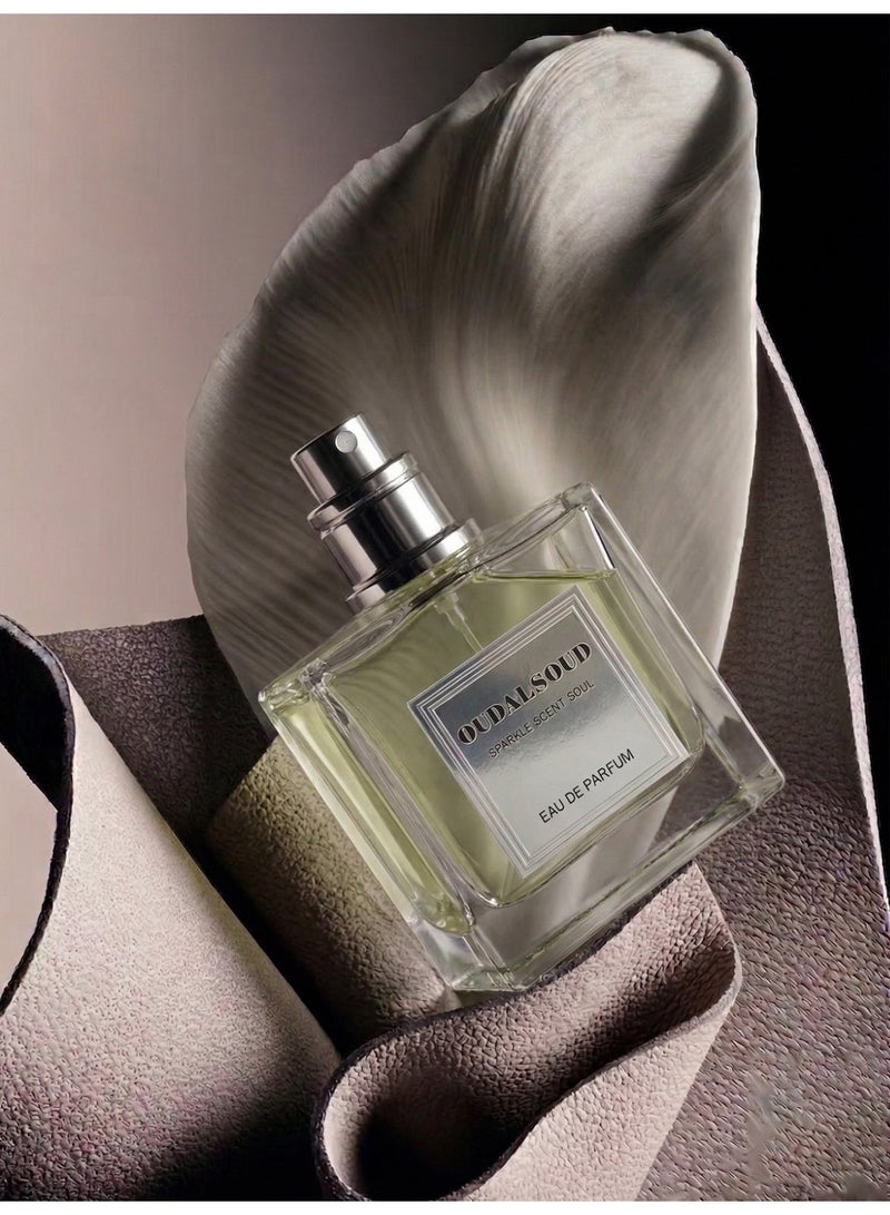OUDALSOUD/Russian Leather Eau De Parfum | 40% Concentrated | Long Lasting Over 8 Hours | Premium Arabian Spicy Woody Scent | Luxury Gift Box For Valentine & Ramadan - Image 2