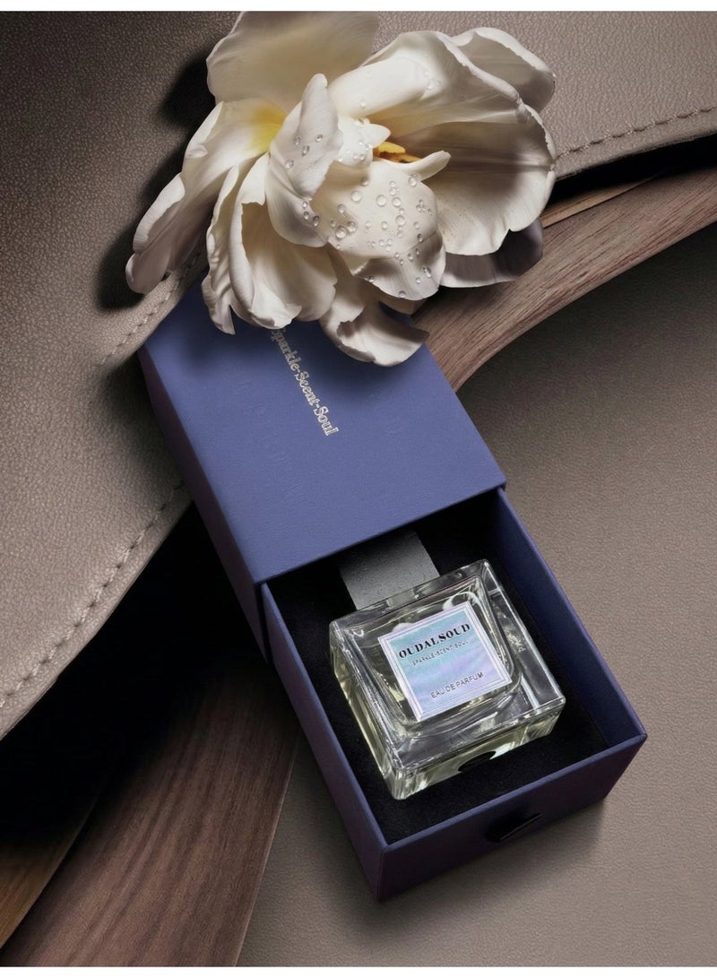 OUDALSOUD/Russian Leather Eau De Parfum | 40% Concentrated | Long Lasting Over 8 Hours | Premium Arabian Spicy Woody Scent | Luxury Gift Box For Valentine & Ramadan - Image 3