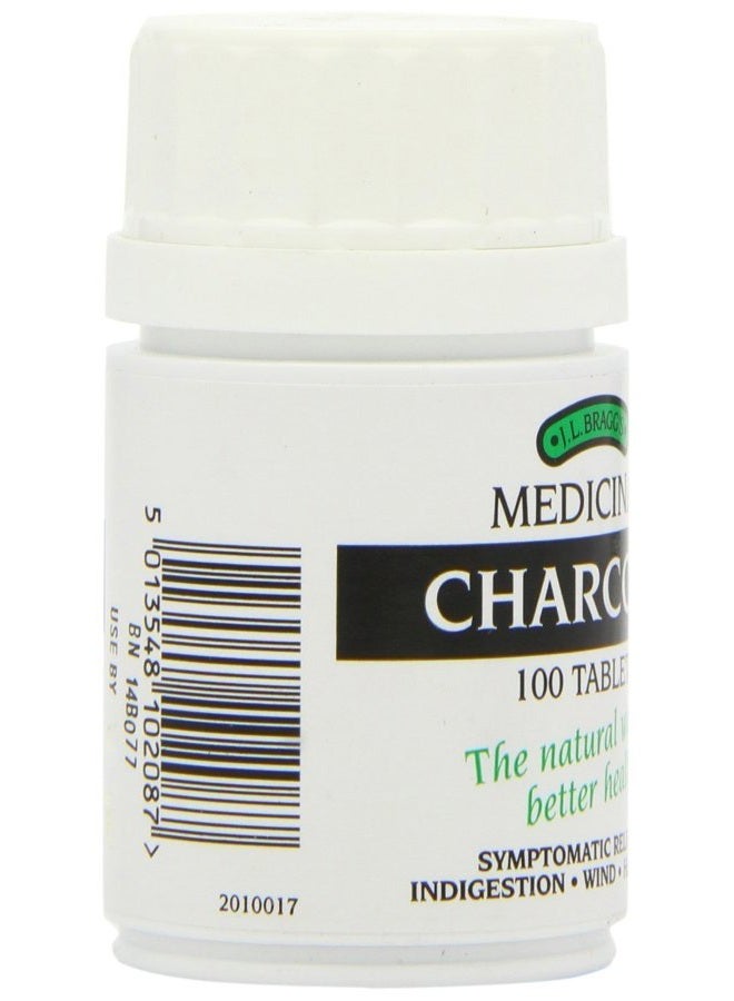 Bragg 's Medicinal Charcoal 100 Tablets - Image 2