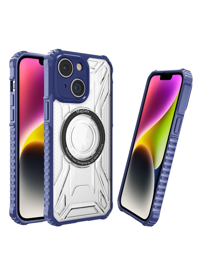 S-TOP Case For iPhone 15 Double-sided Non-slip PC+TPU Magsafe Magnetic Phone Case - Image 1