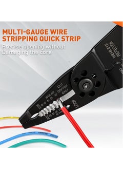 Generic Multipurpose Stripper, Crimper, Cutter, 5-in-1 Compact Electricians Pliers Cable Strippers, Home Repair Tool  - Image 3