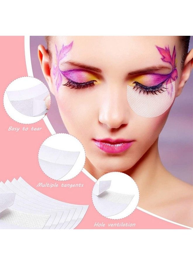 maycreate - 100 Pcs Eyeshadow Shields Under Eye Patch Professional Makeup Eye Shadow Pads Stencils Eye Tips Sticker Lint Free Eyeshadow Patches For Eyelash Extensions Sticker/Lip Makeup - Image 1