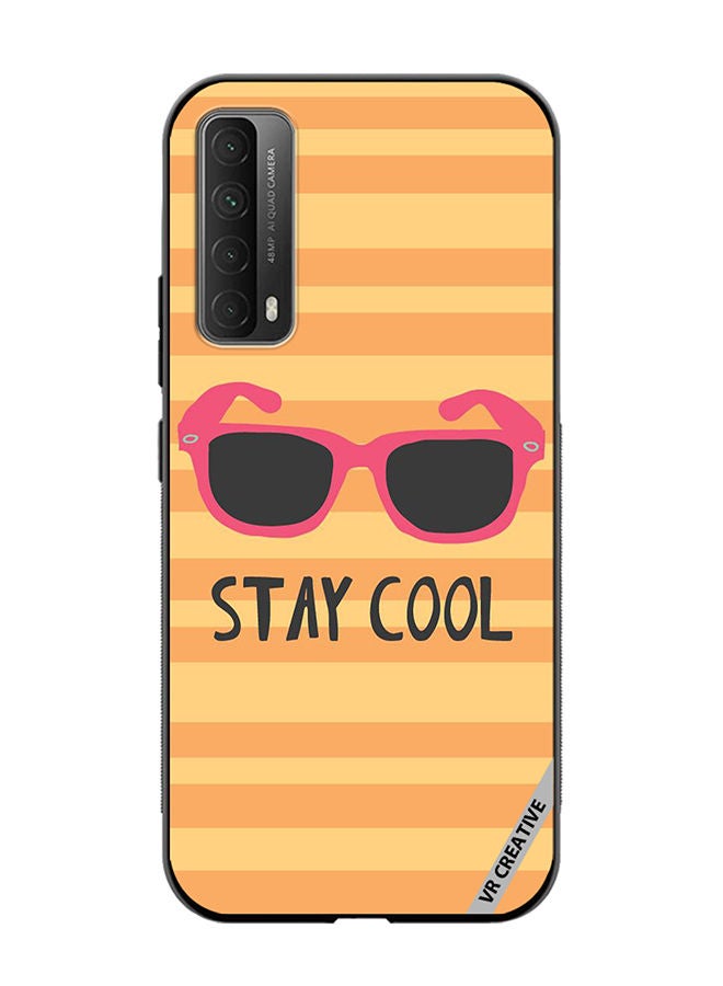 VR CREATIVE Protective Case Cover For Huawei Y7a Stay Cool Design Multicolour - Image 1