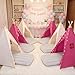wilwolfer 2 Pack Teepee Tent for Kids with Inflatable Airbed Indoor Play Tent Foldable for Boys Girls Party Sleepover Slumber Gifts ToyWhite Rose Red - Image 4