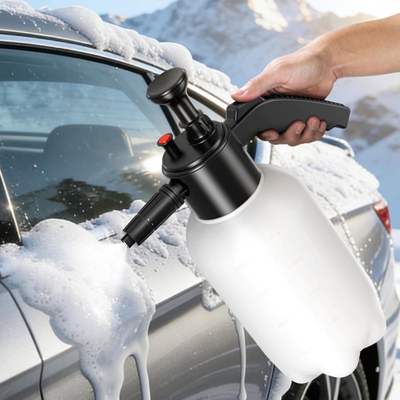 Foam Sprayer - Handheld Car Foamer Washer, Adjustable Pressurized Soap Sprayer for Truck Motorcycle Suv Vehicles Garden Home Outdoor | Portable Cleaning and Washing Accessories - Image 3