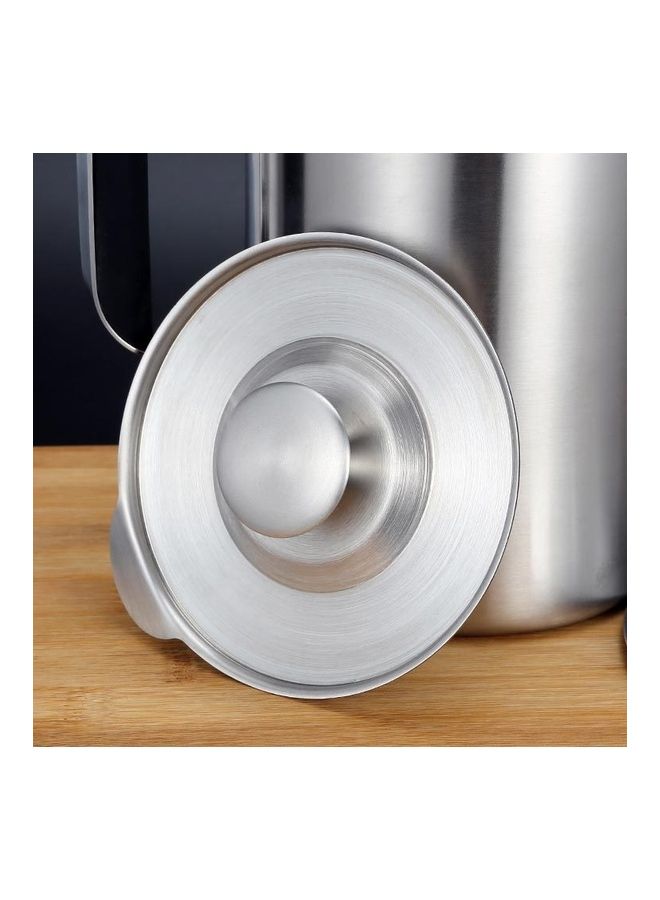 Loquat Stainless Steel Leak Proof Filter Mesh Oil Canister Silver 1.5Liters  - Image 2