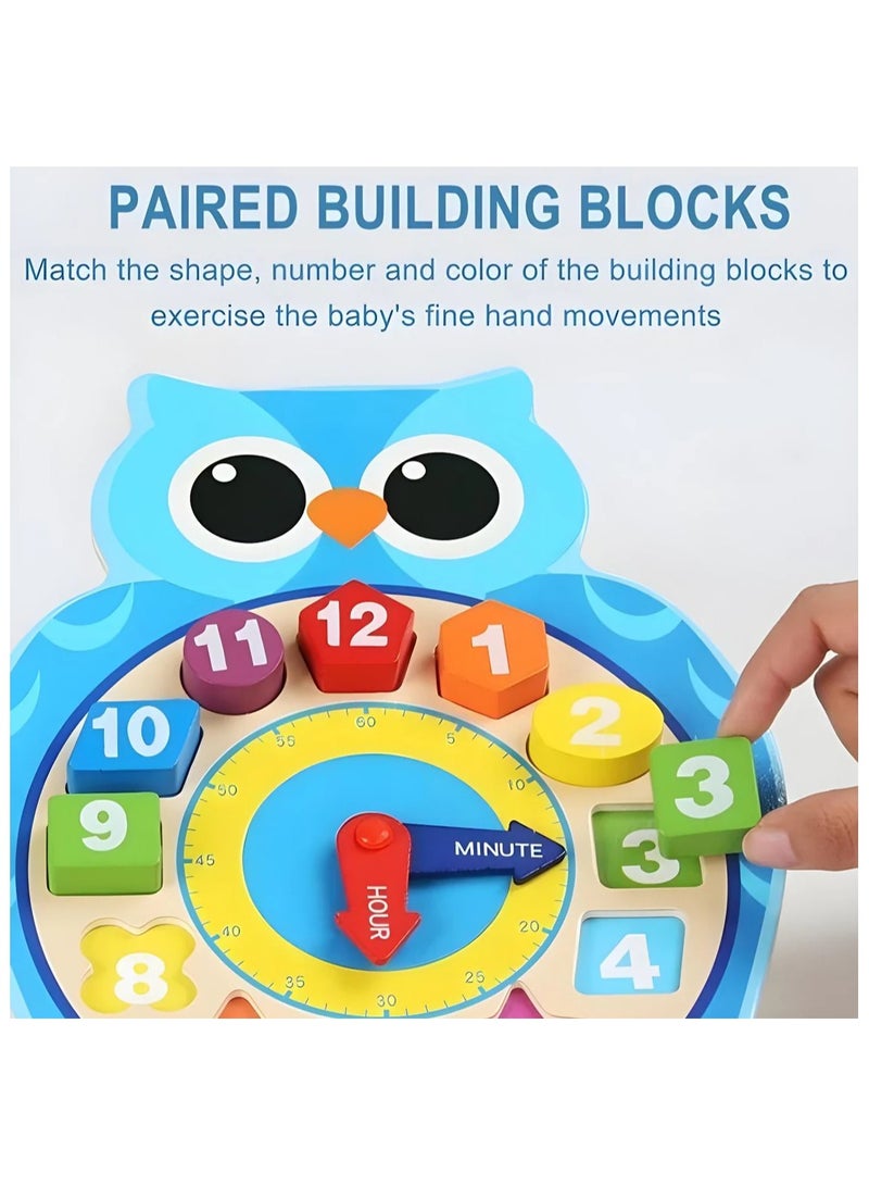 Wooden Clock Puzzle - Image 2