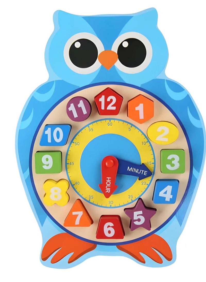 Wooden Clock Puzzle - Image 3