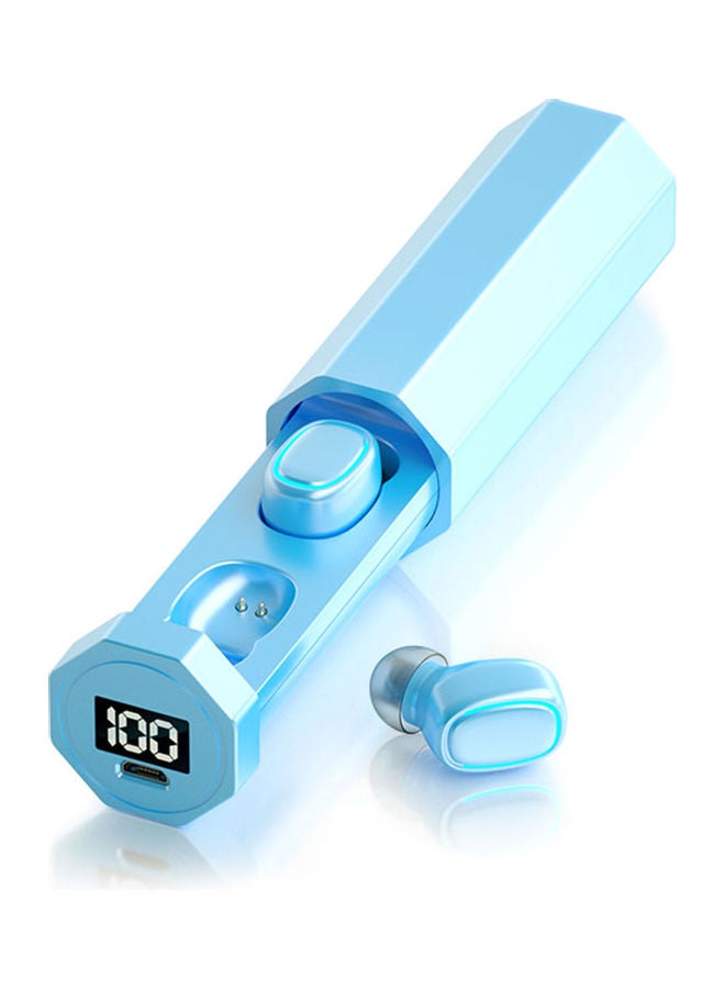 Tws Bluetooth Mini Wireless Earphones Blue - Image 1