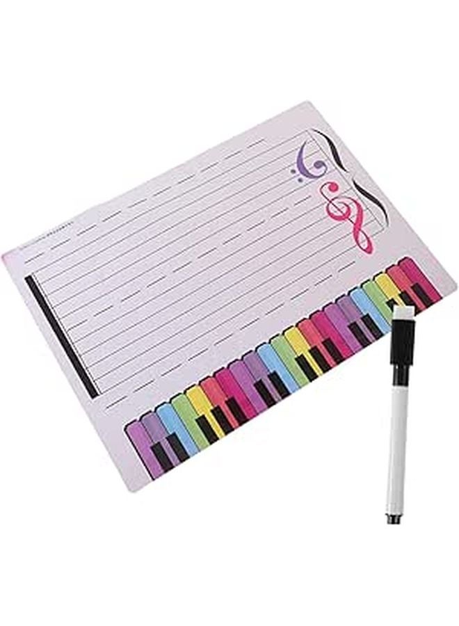 Music Teaching Whiteboard With Lines For Home And School Use - Image 1