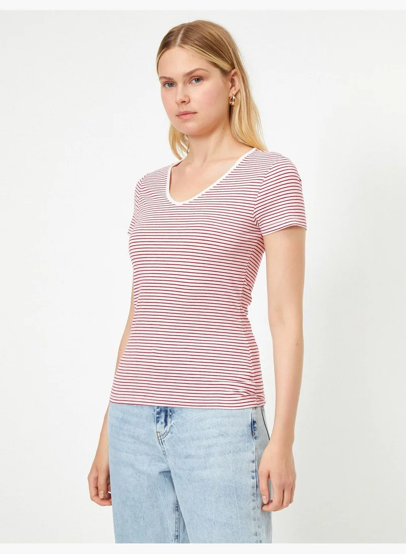 KOTON Striped T-Shirt