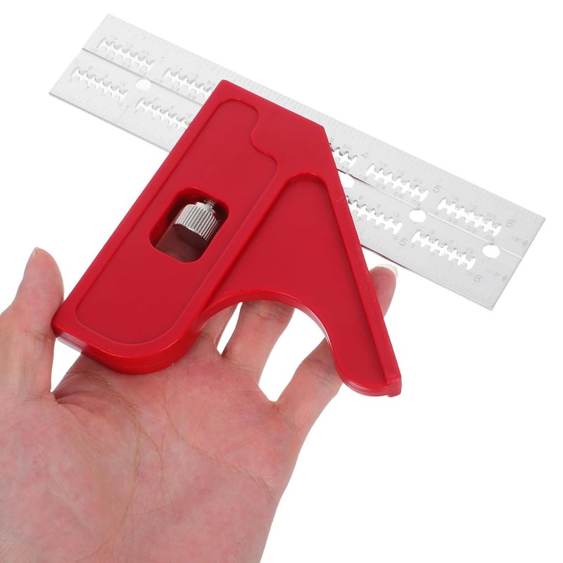 Stainless Steel Multi Angle Measuring Ruler High Precision Woodworking Edge Rule Protractor - Image 5