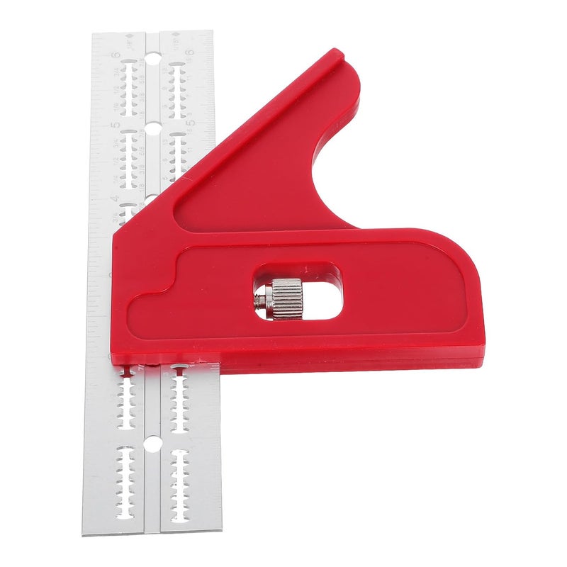 Stainless Steel Multi Angle Measuring Ruler High Precision Woodworking Edge Rule Protractor - Image 2