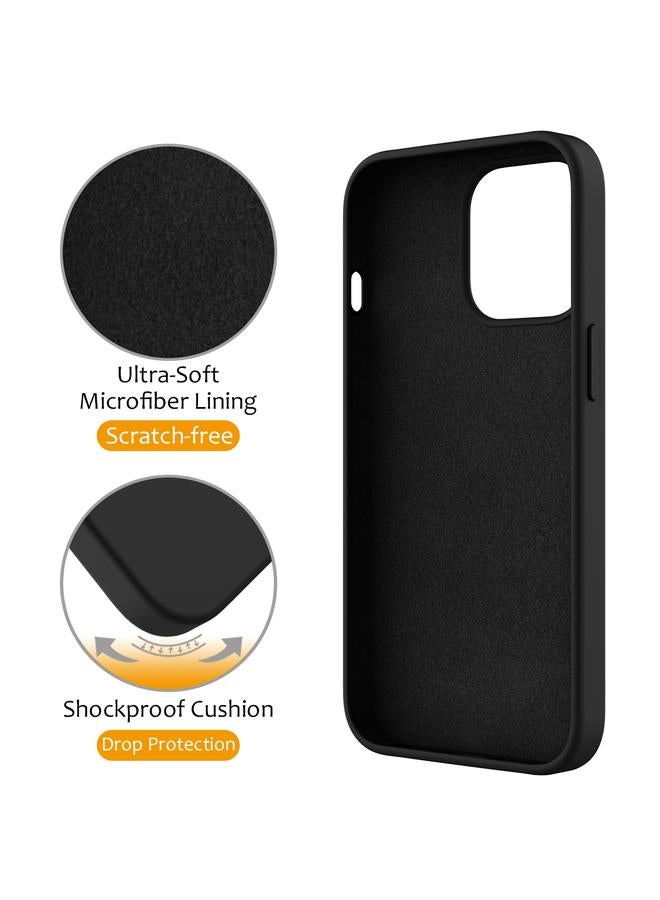 Zaboon Case For iPhone 13 Pro Max Liquid Silicone MagSafe Magnetic Phone Case with Ring Holder - Image 4