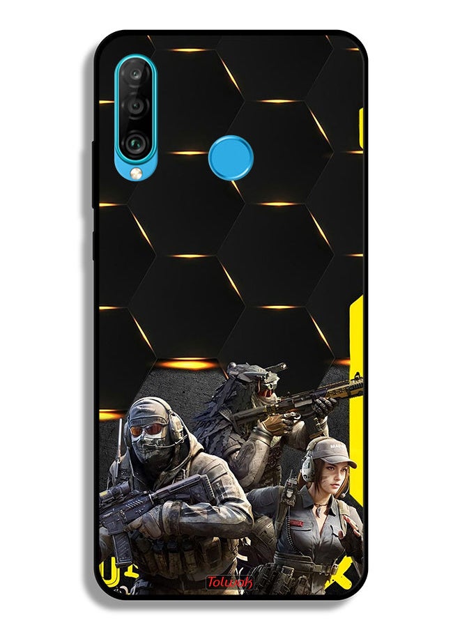 Tolwak - Huawei P30 lite Protective Case Cover Cyberpunk Wallpaper - Image 1