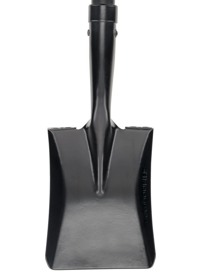 Hooyman Mini Transfer Shovel with Heavy Duty Carbon Steel Construction, Ergonomic No-Slip H-Grip Handles, D Handle, and Oversized Steps for Gardening, Land Management, Yardwork, Farming, and Outdoors - Image 2
