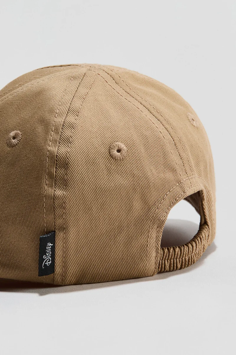 اتش اند ام قبعة كاب من القطن