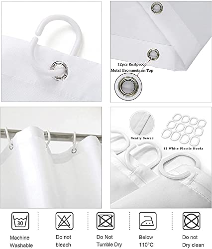 Omebero 4 Pcs Sunflower Black Girl Shower Curtain Sets, Inspirational Words African Queen Bathroom Sets with Shower Curtain and Rugs Toilet Lid Cover Bath Mat, Soft Fabric Shower Curtains with Hooks - Image 2