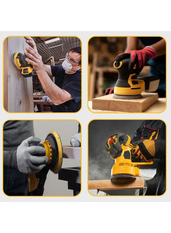 IPELY 1 Pack Sander Replacement Pad for Dewalt, 5-Inch 8 Holes Hook and Loop Aluminum Alloy Orbital Sander Replacement Pad for DWE6421/6421K, DWE6423/6423K, DCW210B, DWE64233, N329079 - Image 3