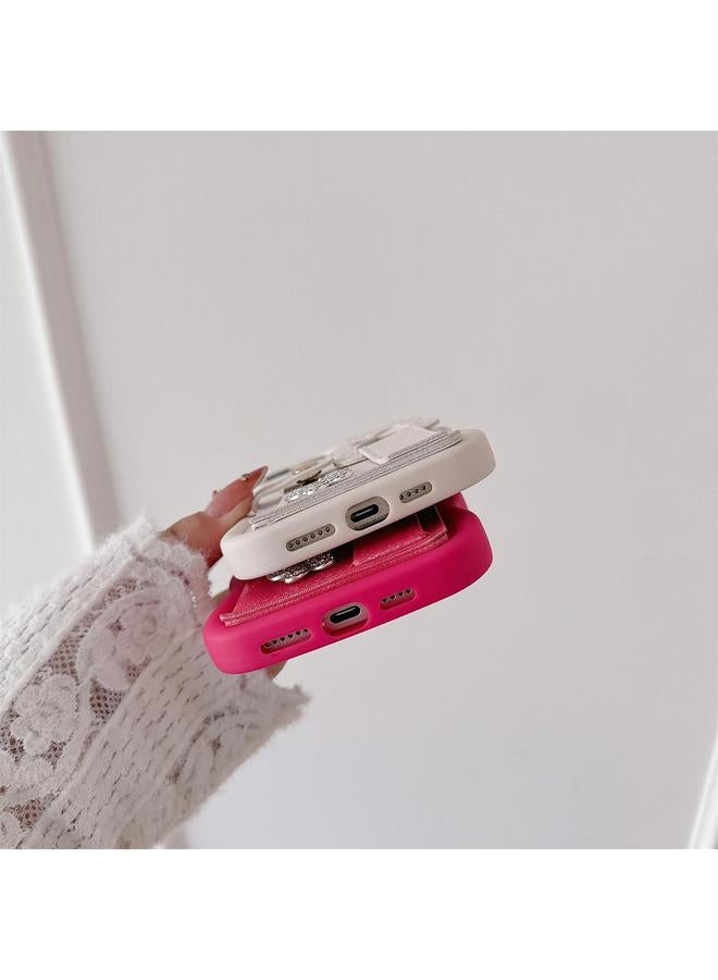 S-TOP Case For iPhone 12 Pro Max Wristband Leather Love Holder Card Bag Phone Case - Image 5