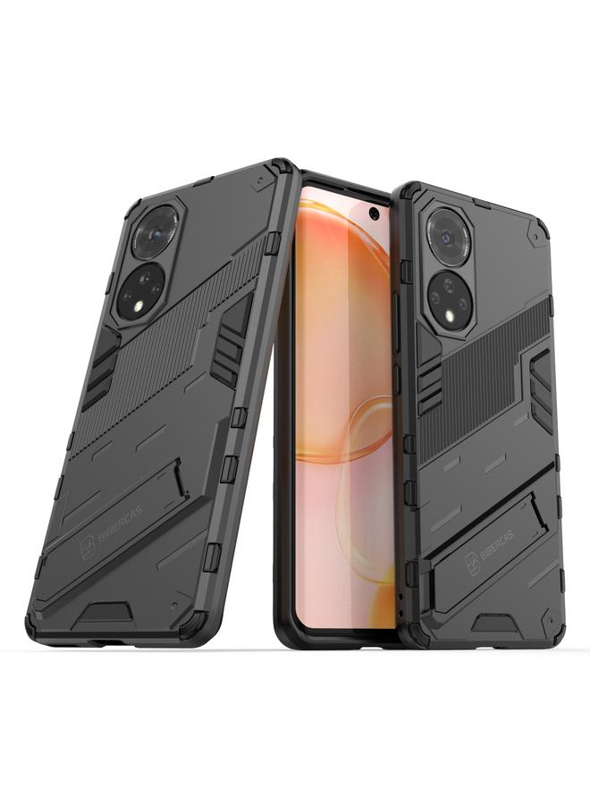S-TOP Case For Honor 50 Punk Armor 2 in 1 PC + TPU Shockproof Case with Invisible Holder - Image 2