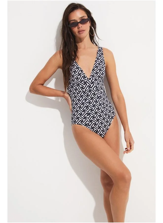 JUNE June Patterned Swimsuit