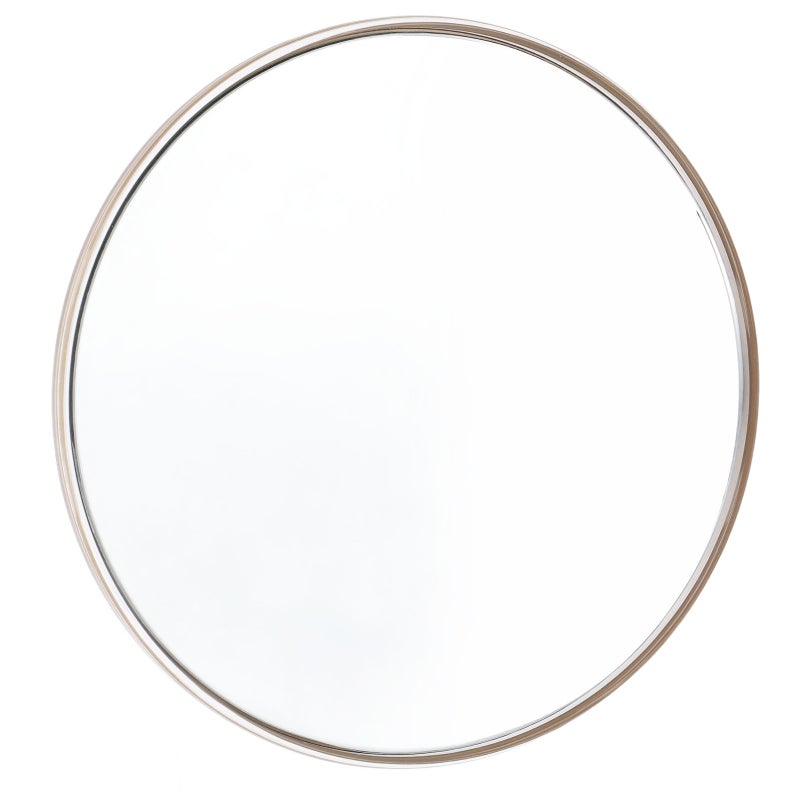 30X Magnifying Mirror Signal Sided 6 Inch Magnified Mirror with 3 Mounting Suction Cups Signal Sided Round Mirror for Travel Gold - Image 3