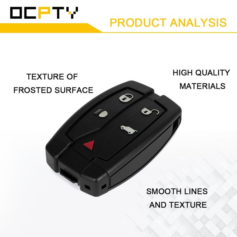 OCPTY 1 PCS Key Fob Shell Case Replacement for Land Rover Freelander 2006 for Land Rover LR2 2008-2012 FCC:NT8-TX9 NT8-TX9 KK-4575 - Image 3