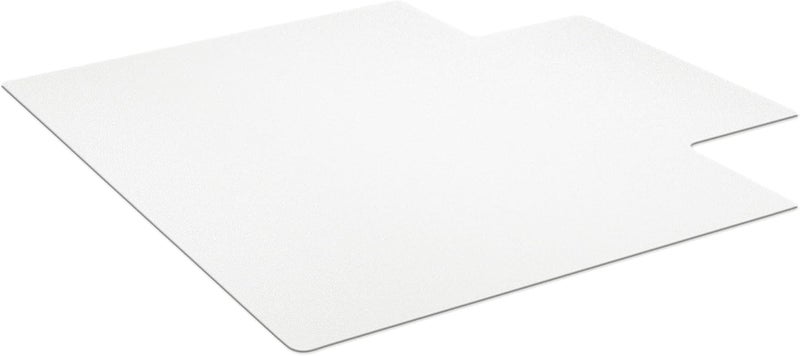 Realspace Hard Chair Mat For Hard Surfaces 45W x 53D Wide Lip Clear - Image 4