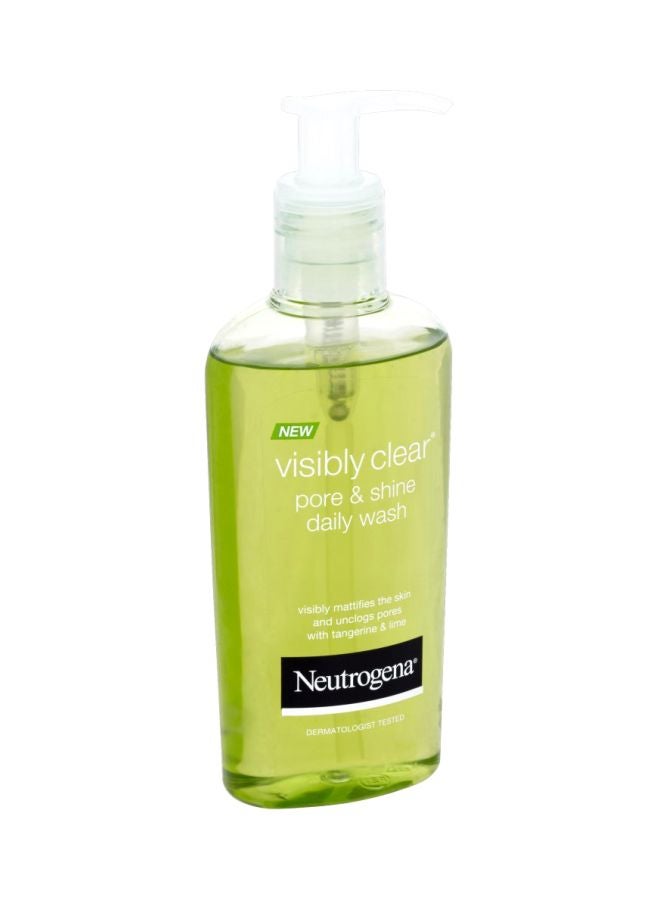 Neutrogena Visibly Clear Pore And Shine Daily Wash 200ml - Image 3