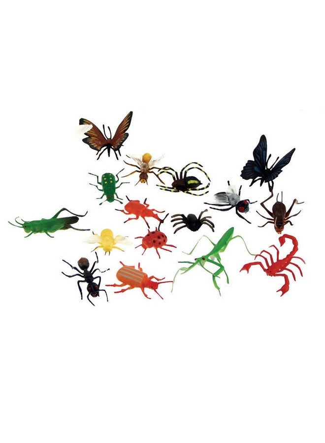 Insect Lore Plastic Bug Toys - 18 Colorful Giant Insect Figures - By Insect Lore - Image 3