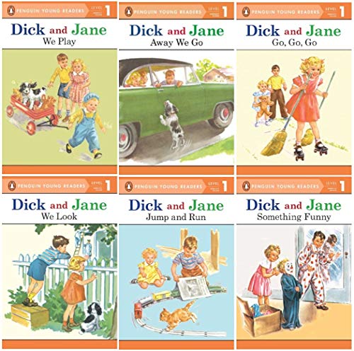SUPOOBE Dick and Jane Level 1 Readers - Complete Set of 6 Children's Books Ages 3-5 - Image 1
