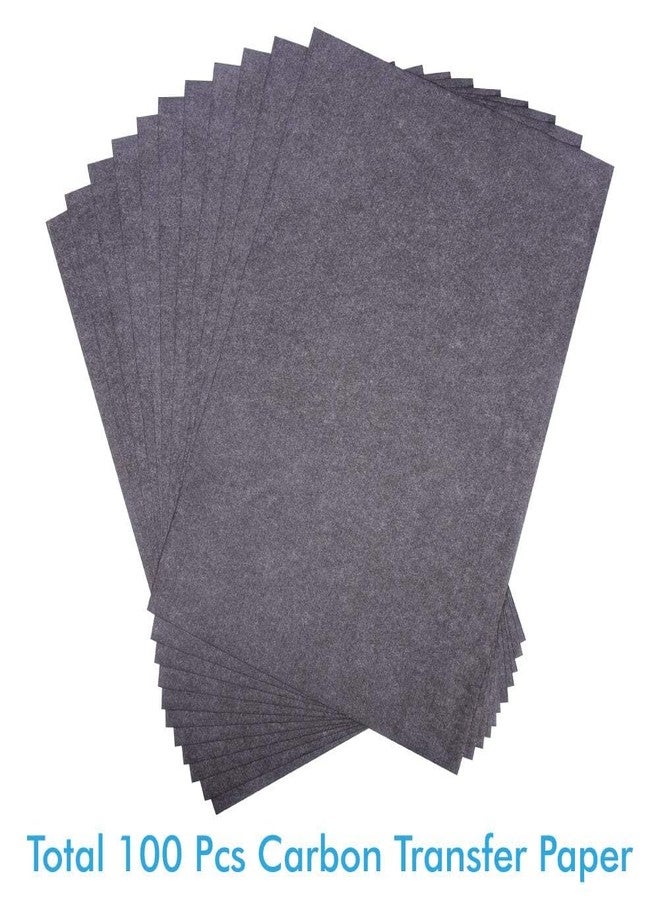 Selizo 100 Sheets Black Carbon Transfer Tracing Paper for Wood, Paper, Canvas and Other Art Surfaces (9 x 13 Inches) - Image 2