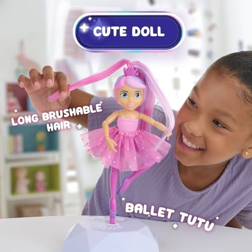 WowWee دمية راقصة تويرل ألون، لينا باليرينا، مع عصا ومسرح مضيء (للأعمار 3+)  - Image 5