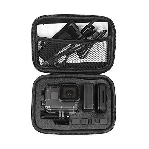 Action Pro حقيبة حمل صغيرة واقية من الماء مصنوعة من EVA متوافقة مع كاميرات GoPro Hero 13 12 11 10 9 8 7 6 5 4 3+ 3 SJCAM Yi 4K Eken - Image 1