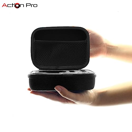 Action Pro حقيبة حمل صغيرة واقية من الماء مصنوعة من EVA متوافقة مع كاميرات GoPro Hero 13 12 11 10 9 8 7 6 5 4 3+ 3 SJCAM Yi 4K Eken - Image 3