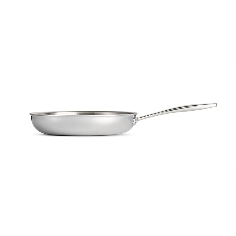 Tramontina Signature Tri-Ply Clad Stainless Steel 10-Inch Frying Pan, Induction-Ready Skillet, Dishwasher-Safe, NSF-Certified, Made in Brazil - Image 2