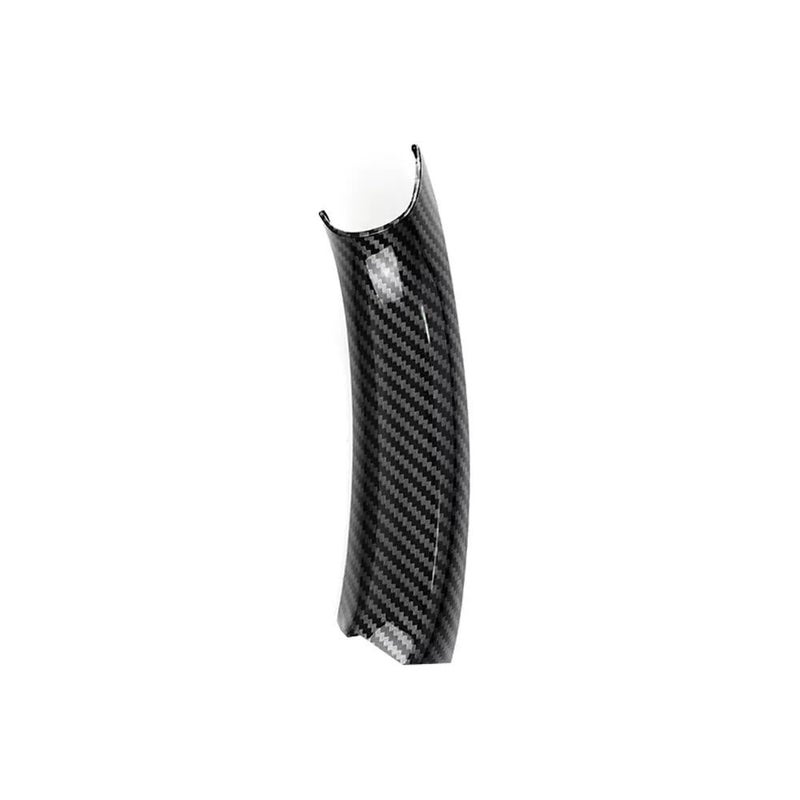 Bayyee Car Inner Door Handle Shell Door Armrest Handle Box Cover for BMW X3 X4 F25 F26 2010 2011 2012 2013 2014 2015 2016 2017 Right Carbon Fiber - Image 2