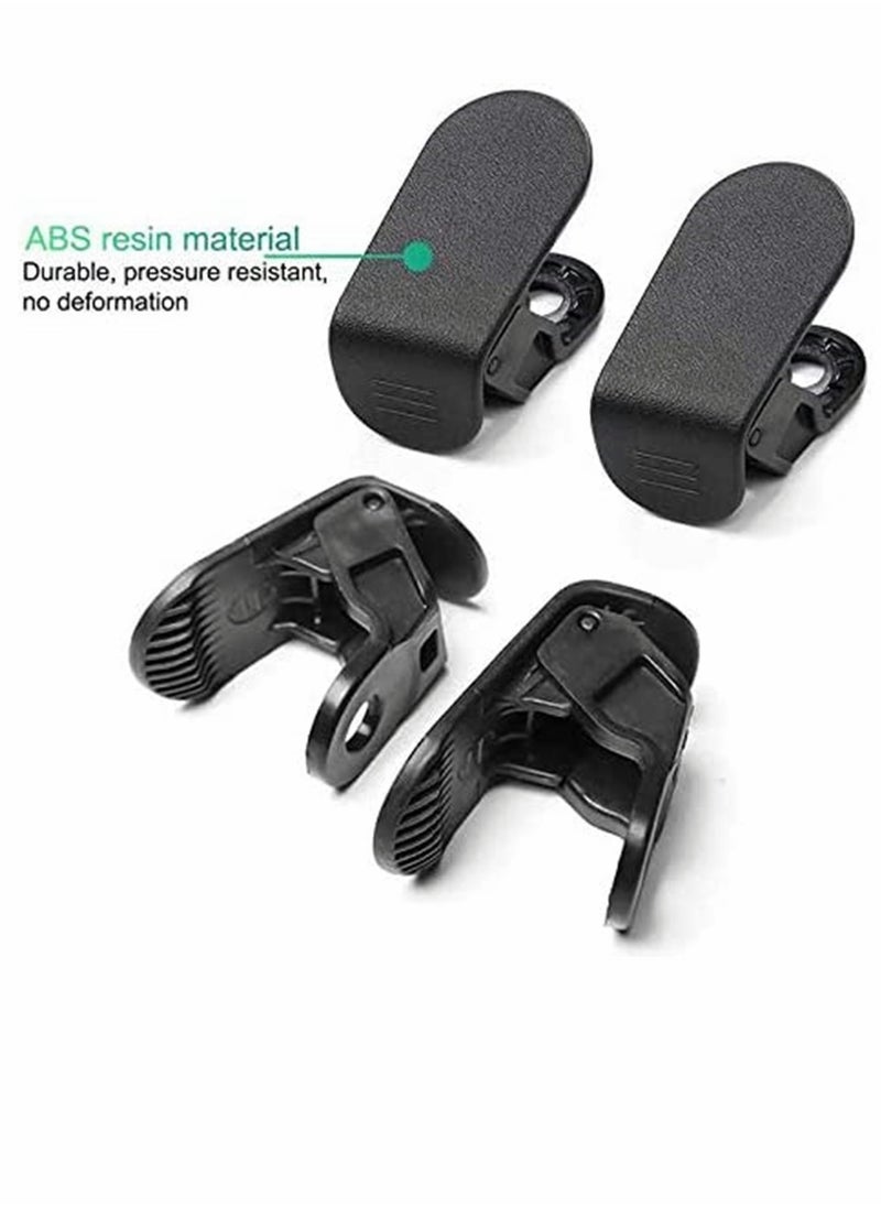 KASTWAVE - Car Front Trunk Hooks Accessories Front Hook Holding Clips Set Replacement with Hooks Clip Bolt Covers Front Trunk Bag Suit for Tesla Model 3 2 Pcs, Left And Right Hook - Image 1