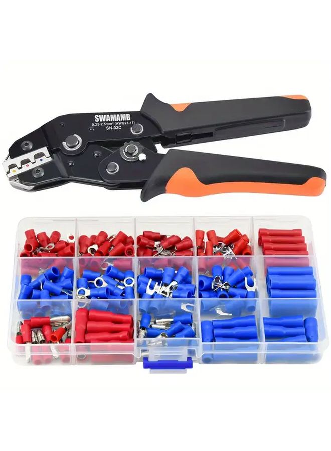 SN 02C HC Pre Insulated Terminal Lug Crimping Tool With Effort Saving Design - Image 1
